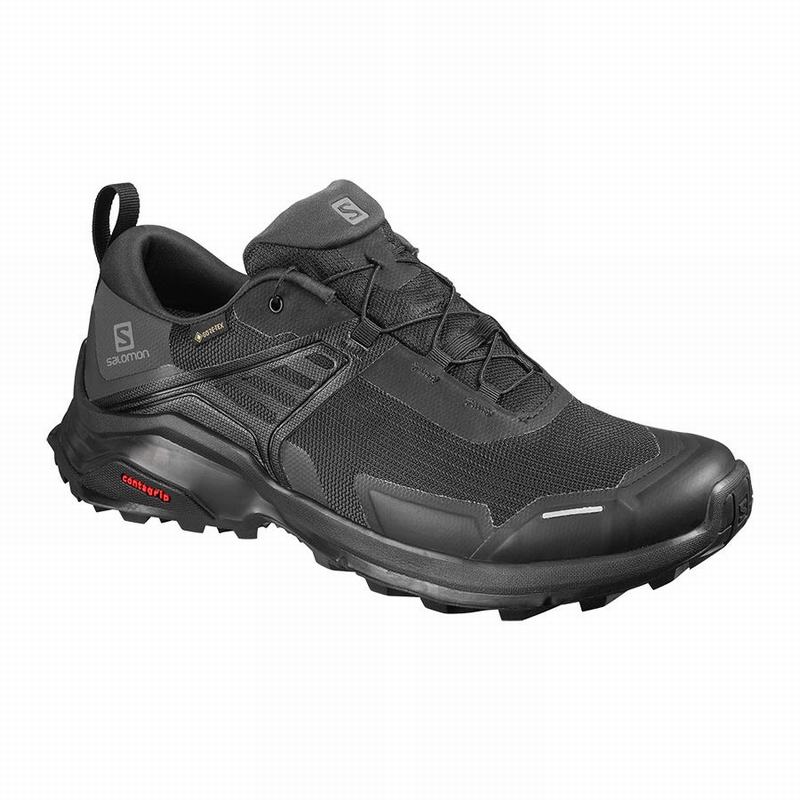 SALOMON X RAISE GORE-TEX Philippines - Men's Hiking Shoes - Black | 961450-GTH